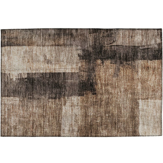 Dalyn Nouveau NV10 Brown Machine Washable Area Rug Scatter Main Image