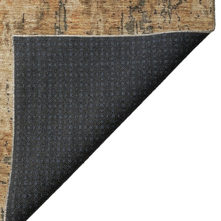 Dalyn Nouveau NV11 Copper Machine Washable Area Rug Backing Image