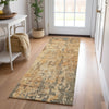Dalyn Nouveau NV11 Copper Machine Washable Area Rug Runner Lifestyle Image Feature
