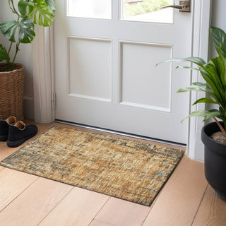 Dalyn Nouveau NV11 Copper Machine Washable Area Rug Scatter Lifestyle Image Feature