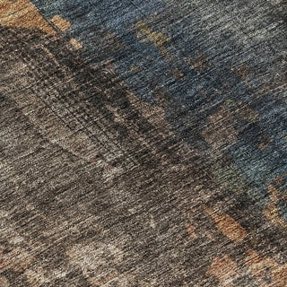 Dalyn Nouveau NV12 Blue Machine Washable Area Rug Swatch Image