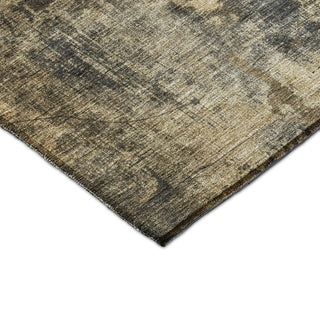 Dalyn Nouveau NV12 Gray Machine Washable Area Rug Corner Image