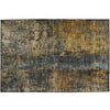 Dalyn Nouveau NV12 Gray Machine Washable Area Rug Scatter Main Image