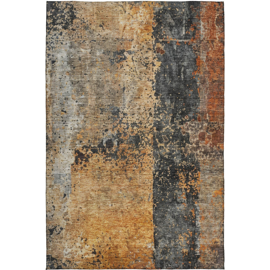 Dalyn Nouveau NV13 Copper Machine Washable Area Rug main image