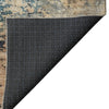 Dalyn Nouveau NV14 Teal Machine Washable Area Rug Backing Image