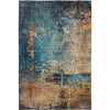 Dalyn Nouveau NV14 Teal Machine Washable Area Rug main image