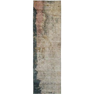 Dalyn Nouveau NV15 Taupe Machine Washable Area Rug Runner Main Image