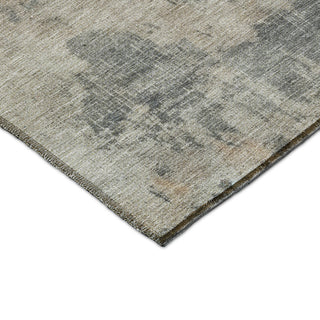 Dalyn Nouveau NV16 Coffee Machine Washable Area Rug Corner Image