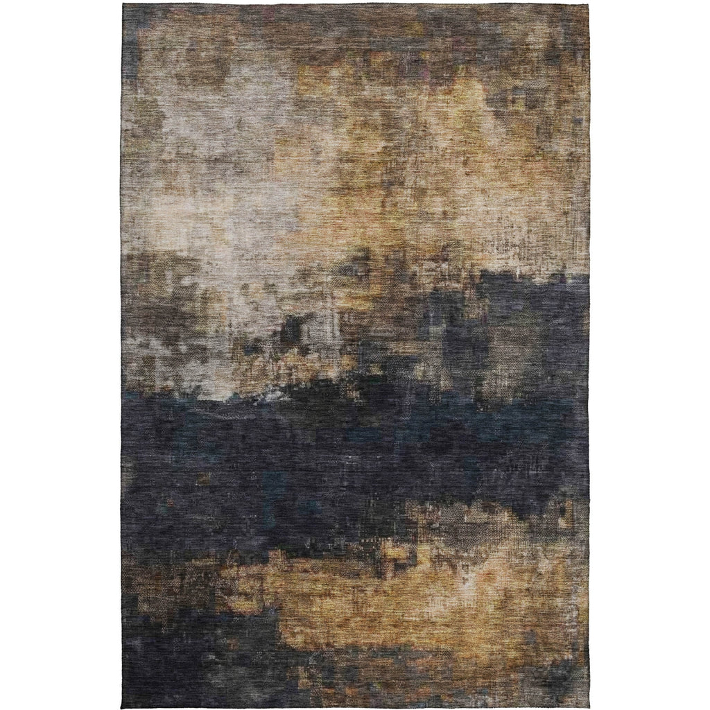 Dalyn Nouveau NV17 Charcoal Machine Washable Area Rug main image