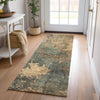 Dalyn Nouveau NV19 Sage Machine Washable Area Rug Runner Lifestyle Image Feature