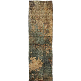 Dalyn Nouveau NV19 Sage Machine Washable Area Rug Runner Main Image