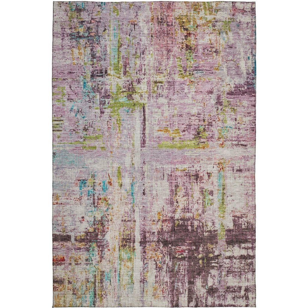 Dalyn Nouveau NV2 Lavender Machine Washable Area Rug main image