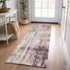 Dalyn Nouveau NV2 Lavender Machine Washable Area Rug Runner Lifestyle Image Feature