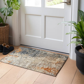 Dalyn Nouveau NV20 Khaki Machine Washable Area Rug Scatter Lifestyle Image Feature