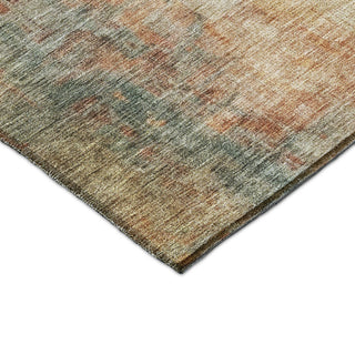 Dalyn Nouveau NV21 Tan Machine Washable Area Rug Corner Image