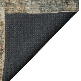 Dalyn Nouveau NV22 Sage Machine Washable Area Rug Backing Image