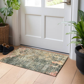 Dalyn Nouveau NV22 Sage Machine Washable Area Rug Scatter Lifestyle Image Feature