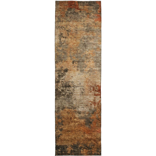 Dalyn Nouveau NV24 Khaki Machine Washable Area Rug Runner Main Image