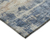 Dalyn Nouveau NV25 Denim Machine Washable Area Rug Corner Image