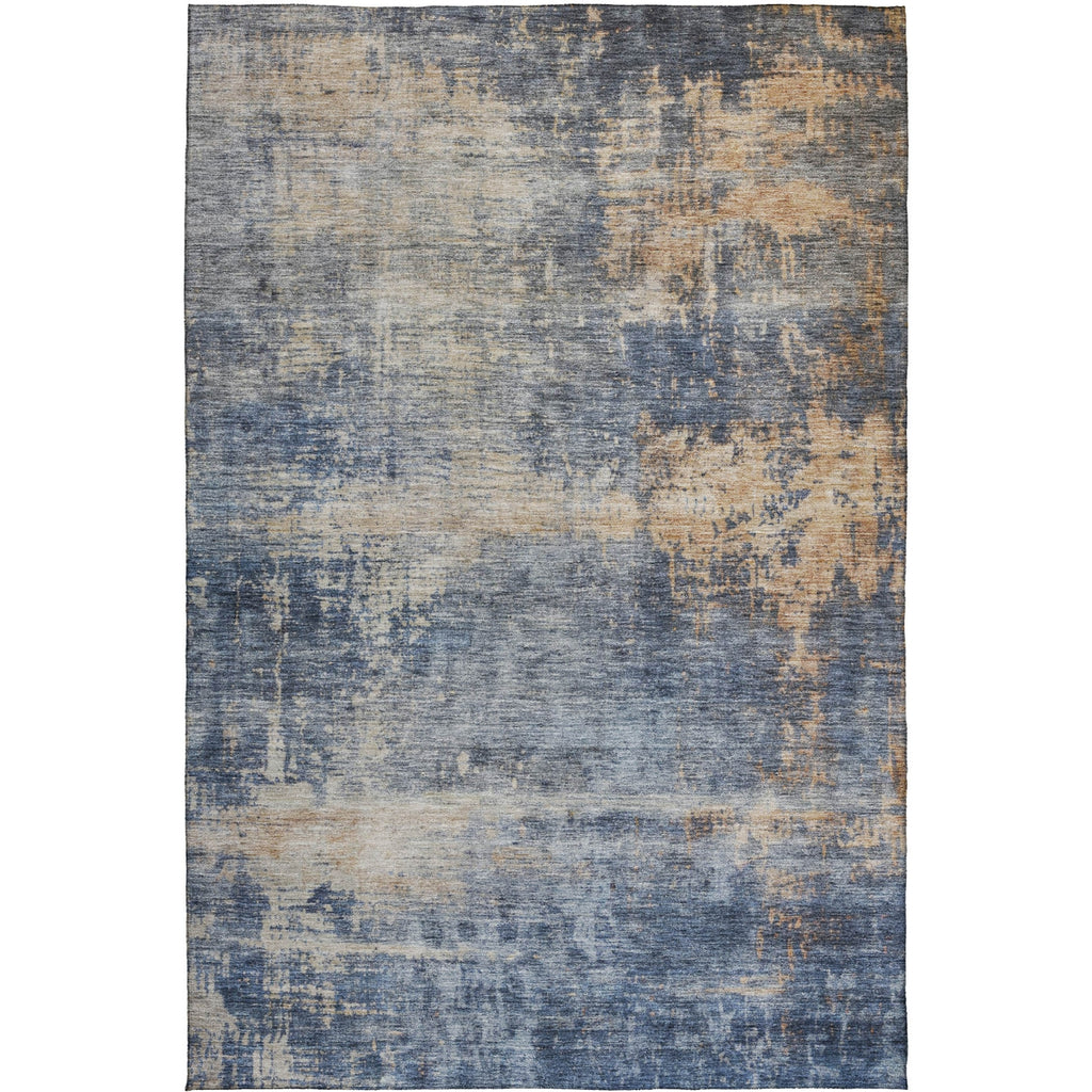 Dalyn Nouveau NV25 Denim Machine Washable Area Rug main image