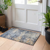 Dalyn Nouveau NV25 Denim Machine Washable Area Rug Scatter Lifestyle Image Feature