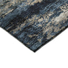 Dalyn Nouveau NV3 Navy Machine Washable Area Rug Corner Image