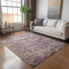 Dalyn Nouveau NV4 Blush Machine Washable Area Rug Lifestyle Image Feature