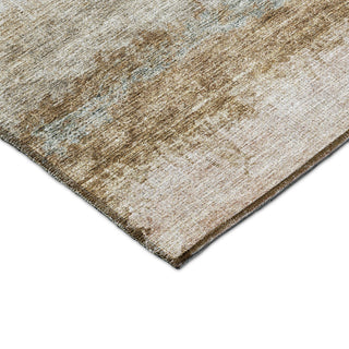 Dalyn Nouveau NV5 Beige Machine Washable Area Rug Corner Image