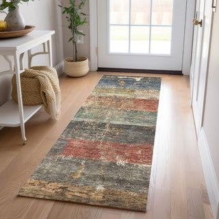 Dalyn Nouveau NV6 Fern Machine Washable Area Rug Runner Lifestyle Image Feature