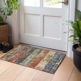 Dalyn Nouveau NV6 Fern Machine Washable Area Rug Scatter Lifestyle Image Feature