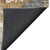 Dalyn Nouveau NV7 Taupe Machine Washable Area Rug Backing Image
