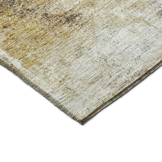 Dalyn Nouveau NV7 Taupe Machine Washable Area Rug Corner Image