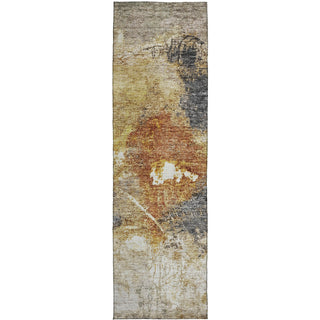 Dalyn Nouveau NV7 Taupe Machine Washable Area Rug Runner Main Image