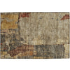 Dalyn Nouveau NV9 Khaki Machine Washable Area Rug Scatter Main Image