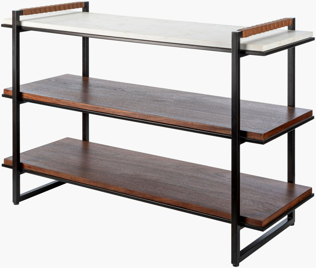 Surya Novelle NVEL-002 White / Black Furniture main image