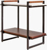 Surya Novelle NVEL-004 White / Metallic-Bronze Furniture main image