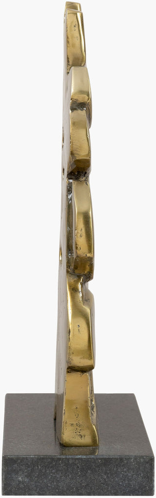 Surya Vines NVI-001 Gold Detail