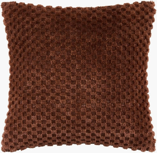 Surya Novoli NVO-003 The prominent colors in this home decor item are: 'Chocolate main image