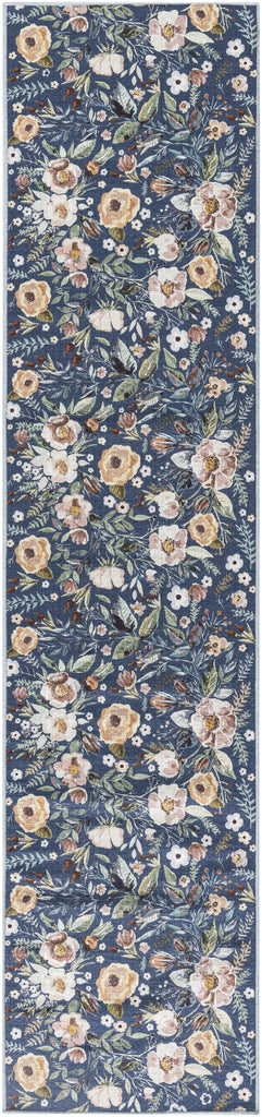 Nourison Washables NWB01 Navy Multicolor Area Rug main image