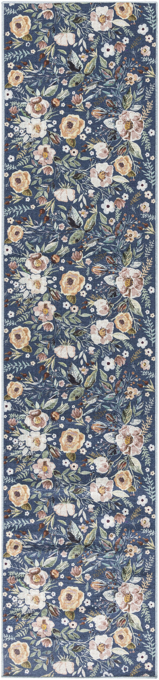 Nourison Washables NWB01 Navy Multicolor Area Rug main image