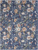Nourison Washables NWB01 Navy Multicolor Area Rug Main Image