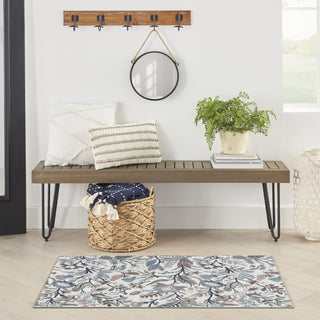 Nourison Washables NWB02 Ivory Multicolor Area Rug by Home Corner Image
