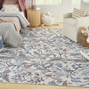 Nourison Washables NWB02 Ivory Multicolor Area Rug by Home Corner Image