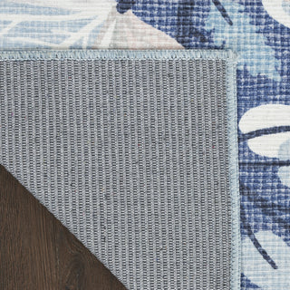 Nourison Washables NWB02 Navy Multicolor Area Rug by Home Corner Image