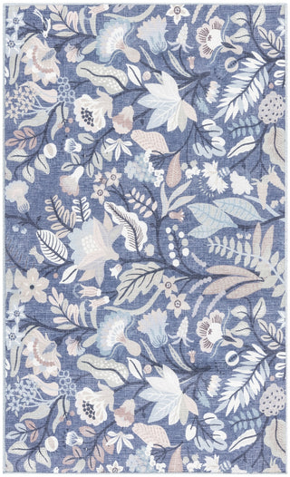 Nourison Washables NWB02 Navy Multicolor Area Rug by Home Main Image