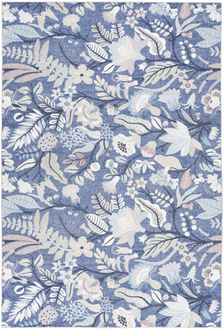 Nourison Washables NWB02 Navy Multicolor Area Rug by Home Main Image