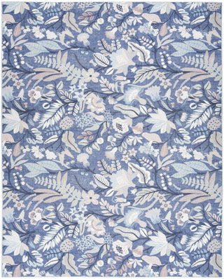 Nourison Washables NWB02 Navy Multicolor Area Rug by Home Main Image