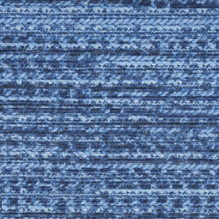 Nourison Washables NWB03 Blue Area Rug Texture Image