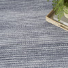 Nourison Washables NWB03 Grey Area Rug Corner Image
