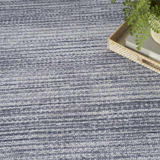 Nourison Washables NWB03 Grey Area Rug Corner Image